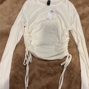 Windsor Ruched Long Sleeve Top